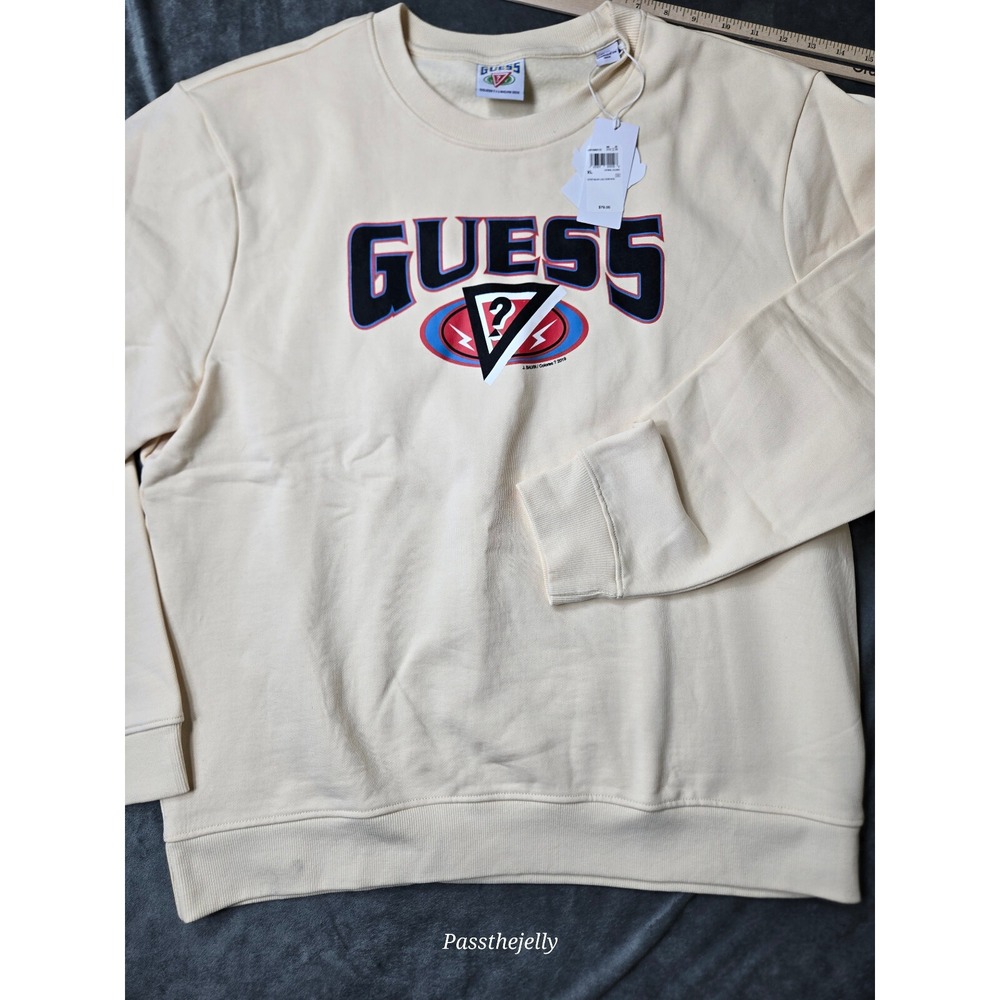 GUESS Shirt Mens Extra Large J Balvin Colores Collection‎ Pullover Logo Limited